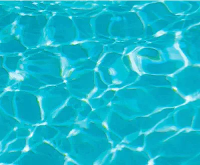 Leisure Pool's Aquamarine fiberglass swimming pool color option