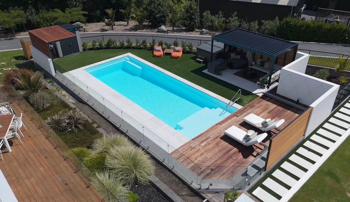 The Leisure Pools Acclaim in Shimmer White
