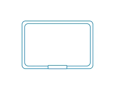 The Inlet Splash Deck with Single Spillover line drawing