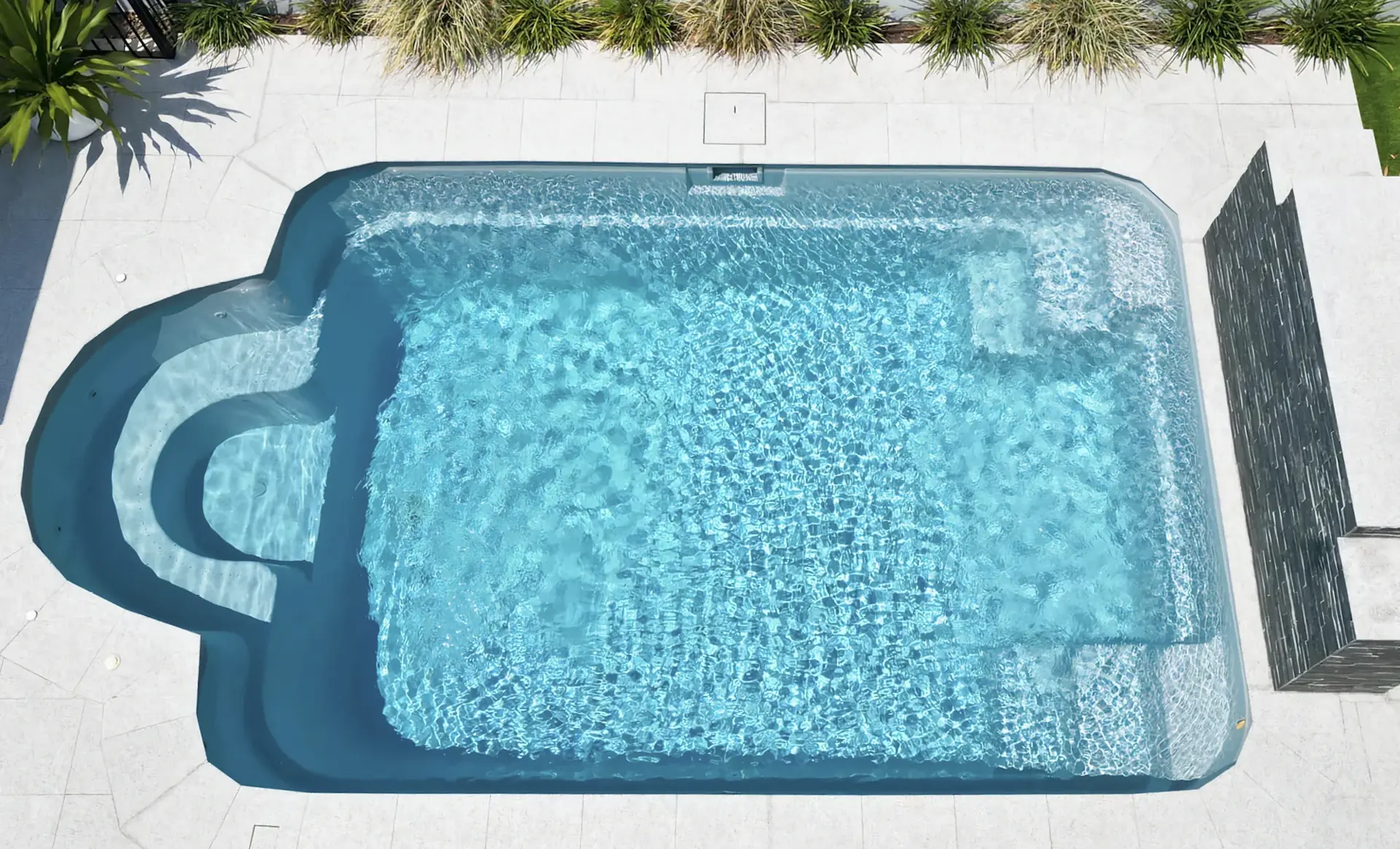 The Courtyard Roman fibreglass pool model