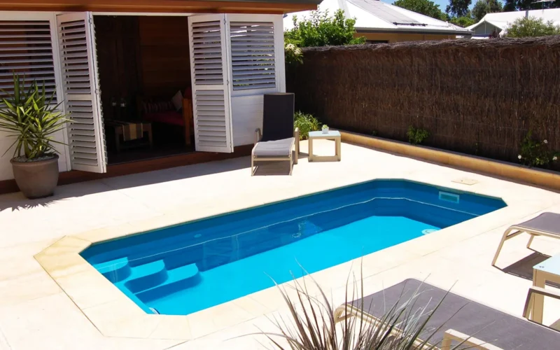 The Olympus fibreglass pool model