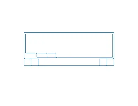 The Esprit Swimming Pool Line Drawing