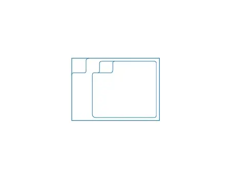 The Fiji Plunge Swimming Pool Line Drawing