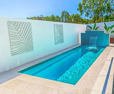 Leisure Pools Aquamarine Gelcoat Colour - Lifestyle