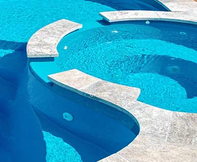 Leisure Pools Crystal Blue Gelcoat Colour - Zoom