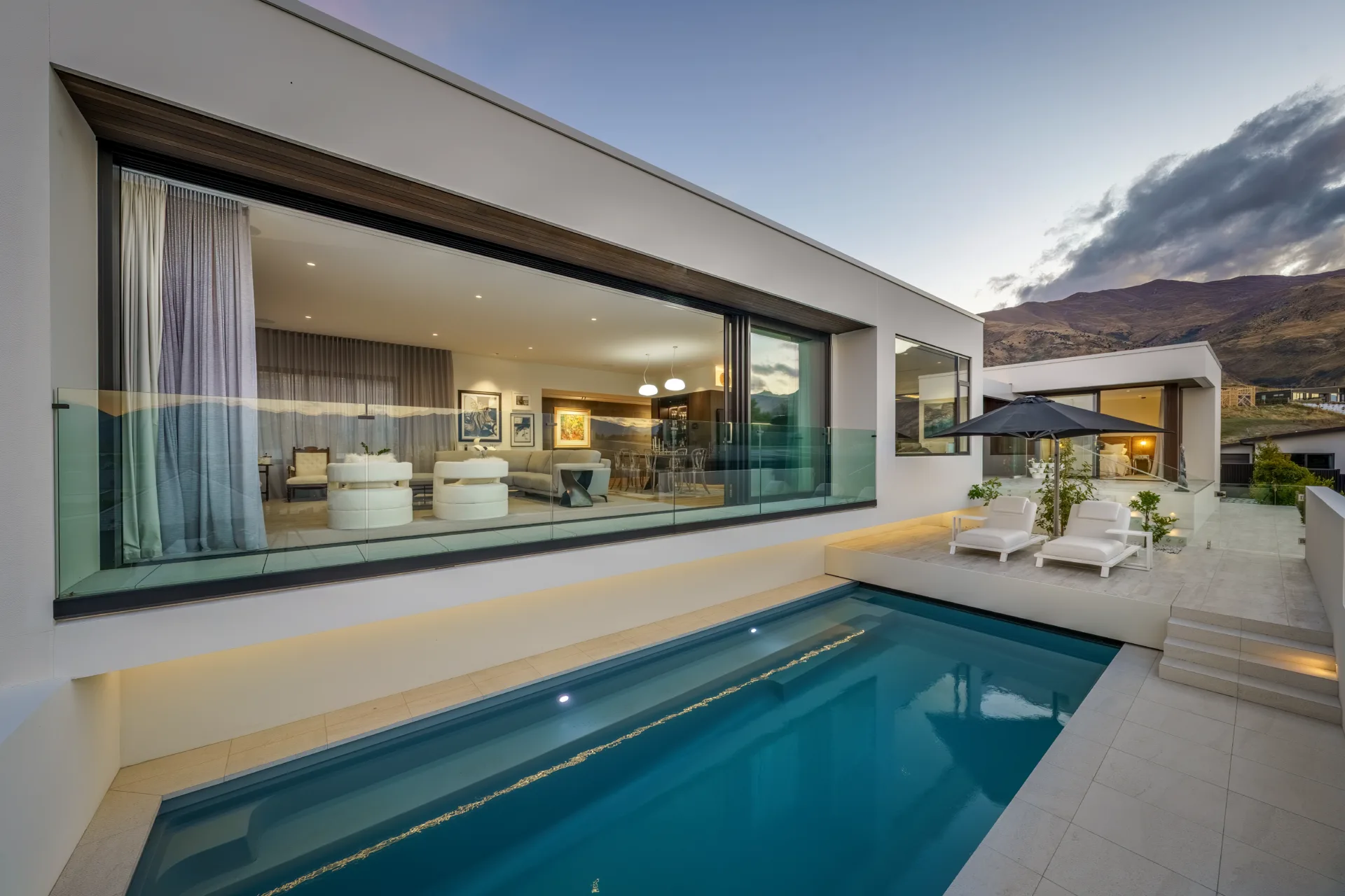 modern fibreglass pool designs by Leisure Pools